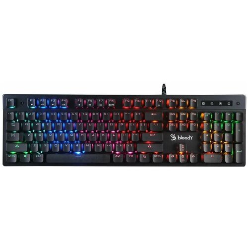 Игровая клавиатура Bloody B500N Light Strike LK black русская 439000₽