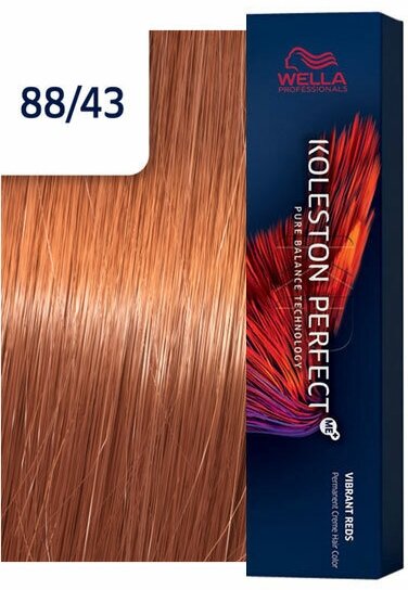 Wella Professionals Koleston Perfect - Стойкая крем-краска для волос 7/43 Красный тициан 60 мл - фото №18