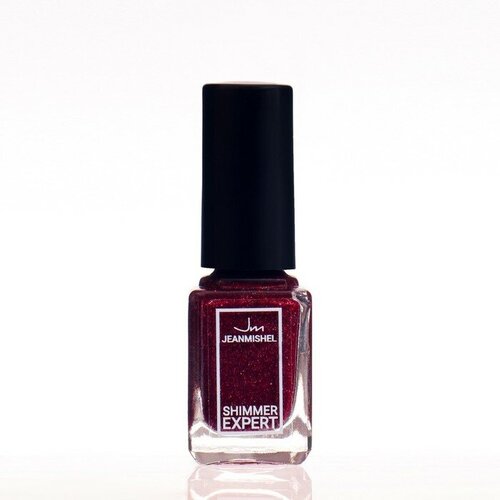 Лак для ногтей с эффектом геля SHIMMER тон S114 вишнево-золотой искрящийся 6 мл 140₽