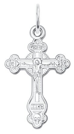 Крест из серебра 94120103 