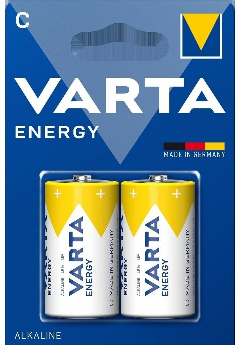 Батарейка LR14 C ENERGY Alkaline 1.5V - 2 шт.