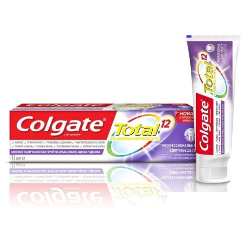 Зубная паста Colgate Total 12, 75 мл