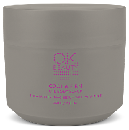 OK Beauty Скраб для тела COOL & FIRMцитрус, 350 мл, 350 г