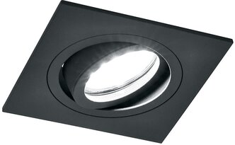 Светильник встраиваемый Feron DL2801 потолочный MR16 G5.3 черный