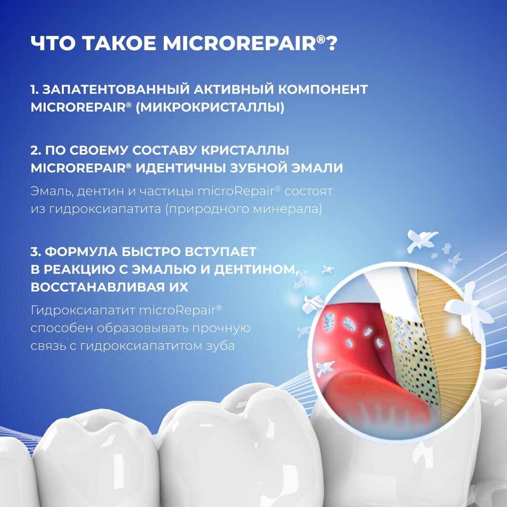 Biorepair® 4-action mouthwash Антибактериальный ополаскиватель для полости рта, 500 мл