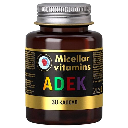 Мицеллированные витамины ADEK капс., 30 шт.
