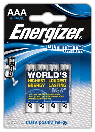 Батарейка Energizer Ultimate Lithium AAA