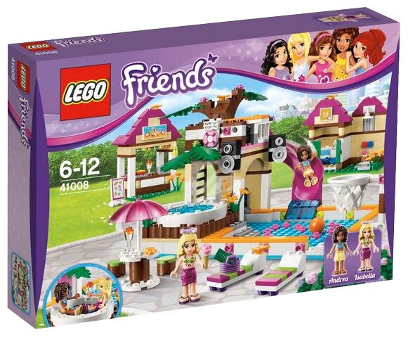 Большой плавательный бассейн LEGO® Friends 41008