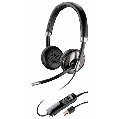 Проводные наушники Plantronics Blackwire C720-M черныйсеребристый 1640000₽