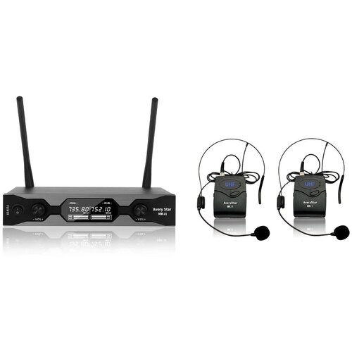 Радиосистема AveryStar MK-II GG - два поясных передатчикадве головные гарнитуры 860000₽