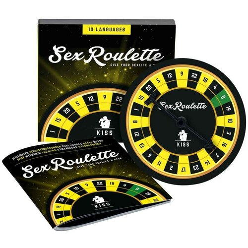 Настольная игра-рулетка Sex Roulette Kiss игра настольная рулетка sex roulette kiss