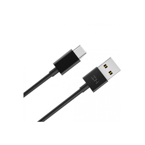 кабель usb type c zmi 100 см 3a материал оплетки tpe al701 техпак белый Кабель ZMI USB - USB Type-C (AL701), 1 м, 1 шт., черный