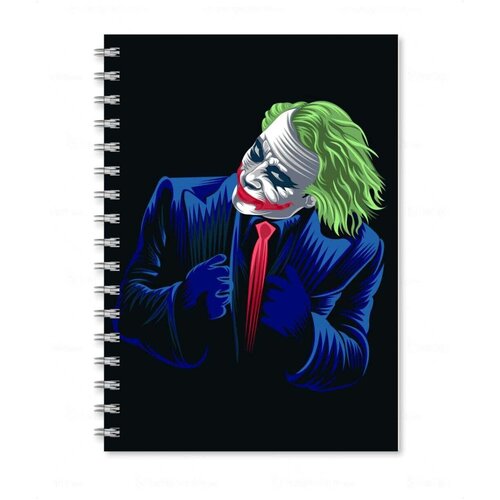 Тетрадь BUGRIKSHOP А5 принт Джокер, Joker - J0008