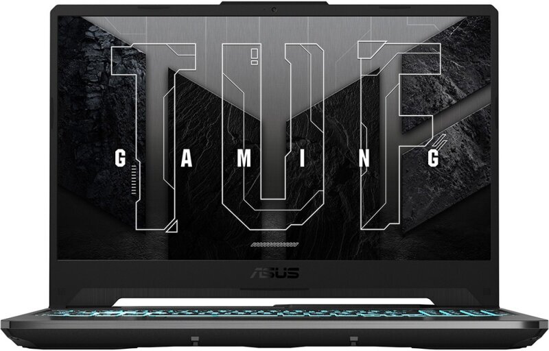 Ноутбук ASUS TUF Gaming F15 FX506HE-HN376, 15.6" (1920x1080) IPS 144Гц/Intel Core i7-11800H/16ГБ DDR4/512ГБ SSD/GeForce RTX 3050 Ti 4ГБ/Без ОС, черный (90NR0704-M00J60)