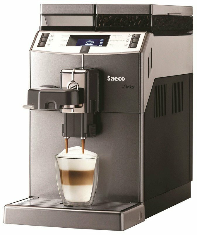 Кофемашина SAECO LIRIKA Cappuccino,1850 Вт, объем 2,5 л, емкость для зерен 500 г, автокапучинатор, серебристый