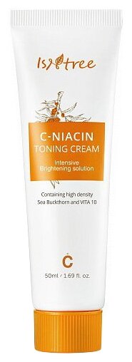 IsNtree C-Niacin Toning Cream Тонизирующий крем для лица с витамином С, 50 мл