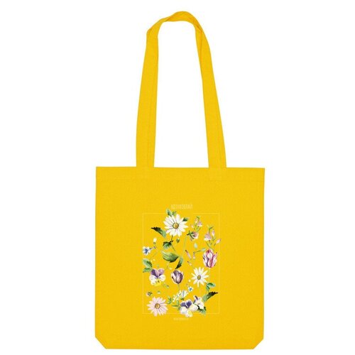 фото Сумка шоппер us basic, желтый