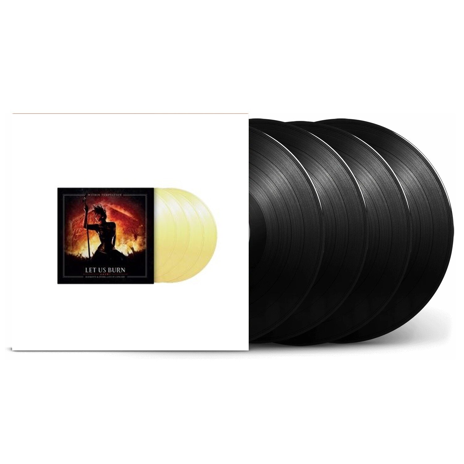 Виниловая пластинка Within Temptation - Let Us Burn (Elements & Hydra Live In Concert) 4LP