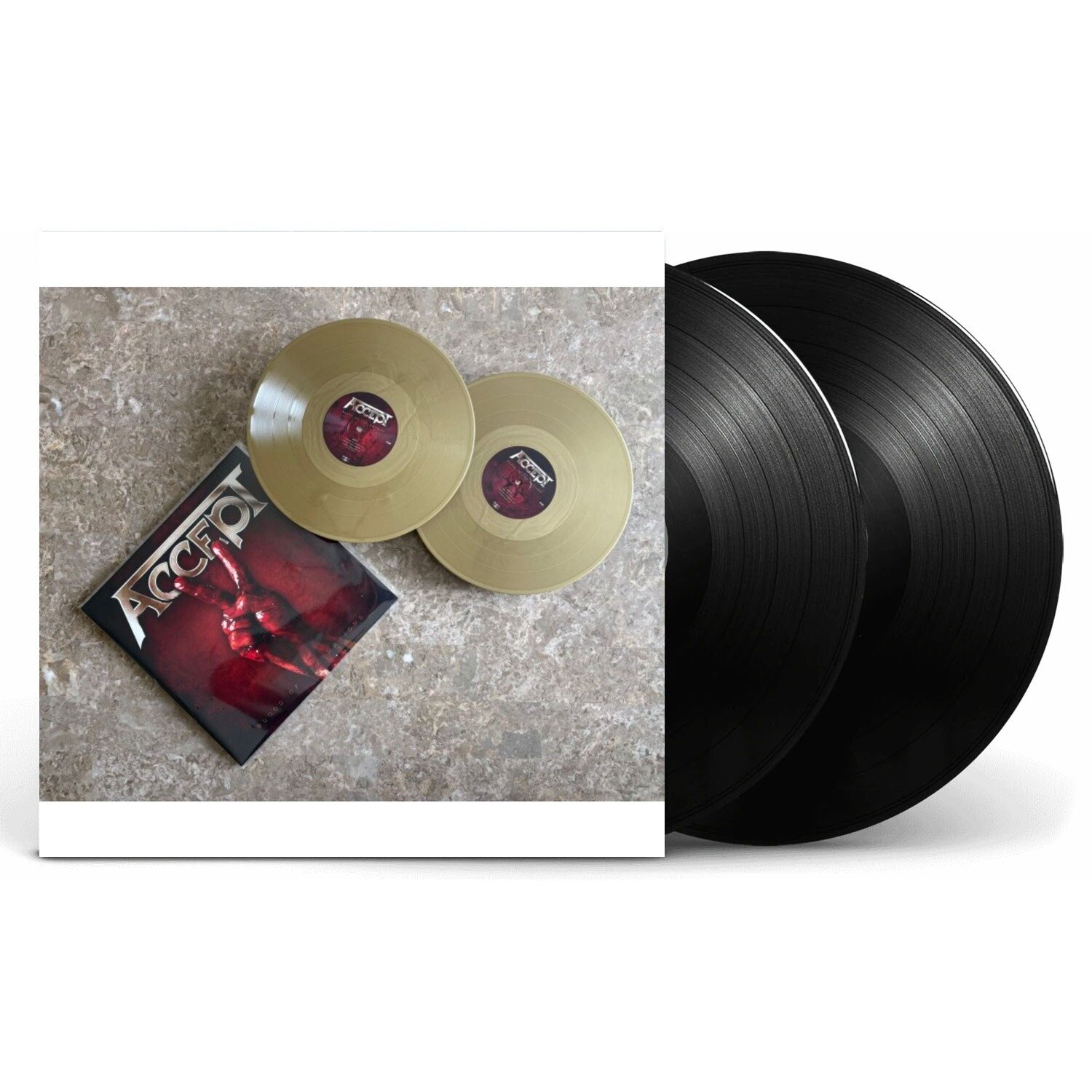 Виниловая пластинка Accept - Blood Of The Nations, 2 x Vinyl, LP, Album, Limited Edition, Reissue, Stereo, Gold