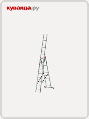 Изображение товара Лестница трехсекционная KRAUSE MONTO TRIBILO 3х 8 с доп. функцией