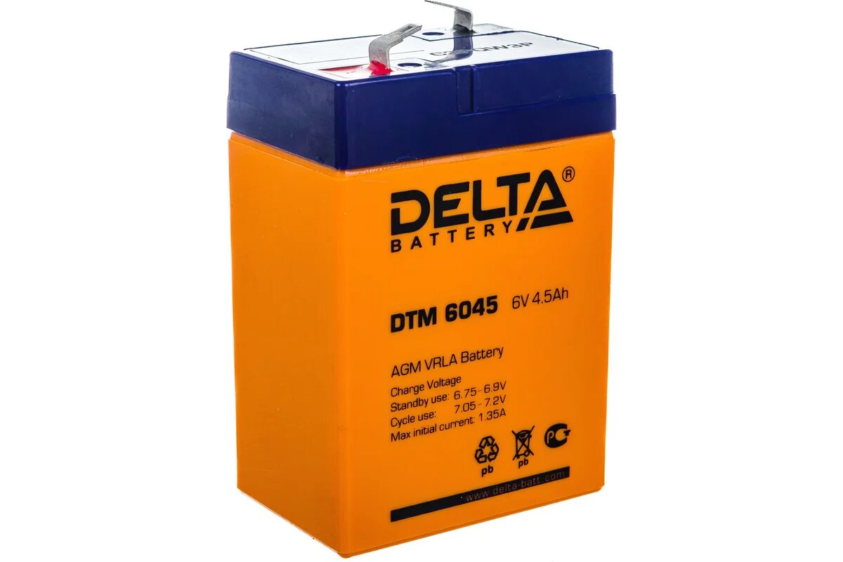 DTM 6045 Delta Батарея аккумуляторная для переносных и портативных приборов — фото 1