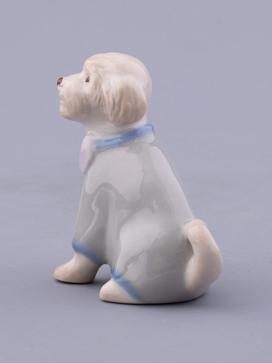 Фарфоровая статуэтка "Мальтипу", 7.5 см, Императорский фарфоровый завод, ручная роспись — фото 1