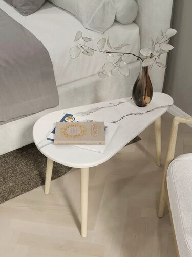 Изображение товара Столик журнальный каплевидный, от производителя