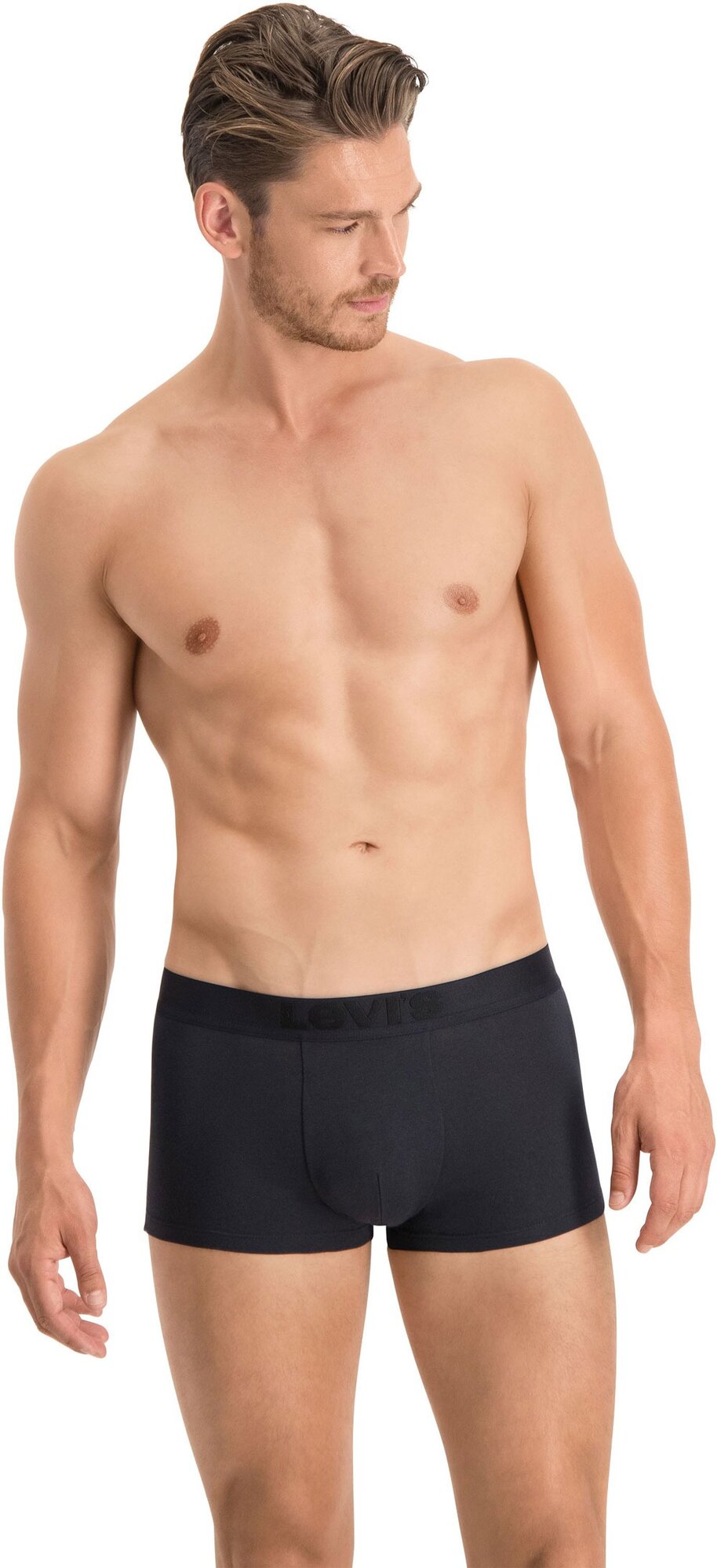 Трусы Levi's, комплект из 3 шт., размер XL, черный — фото 1