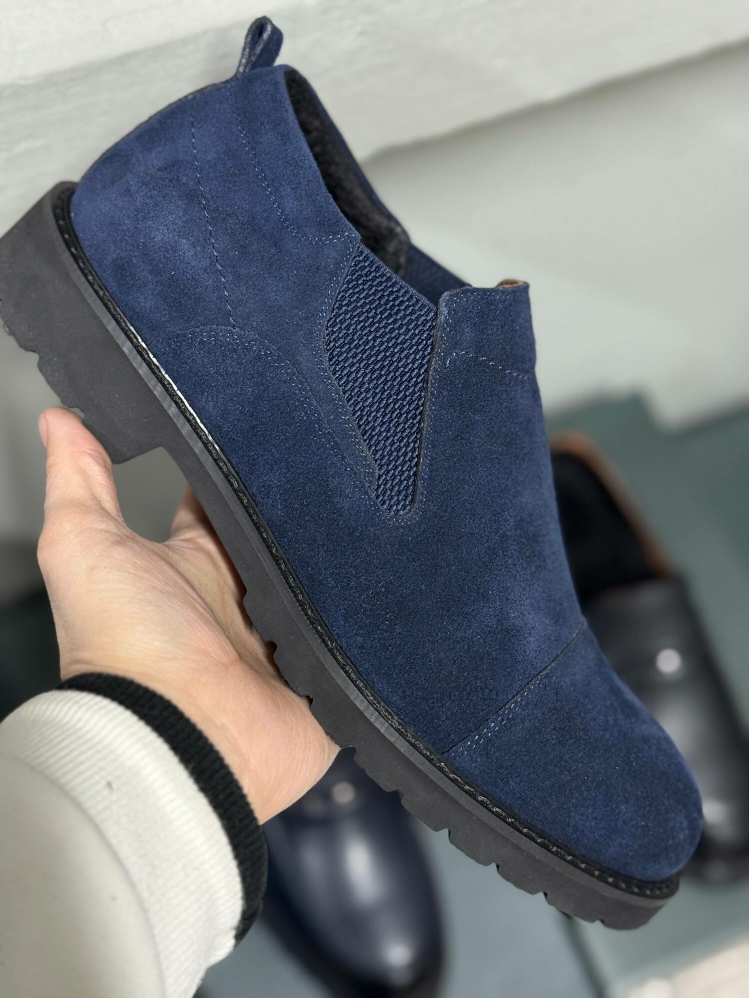 Полусапоги Luis Fabiani, полнота 6 (RU)/ на среднюю стопу, размер 40, синий — фото 1