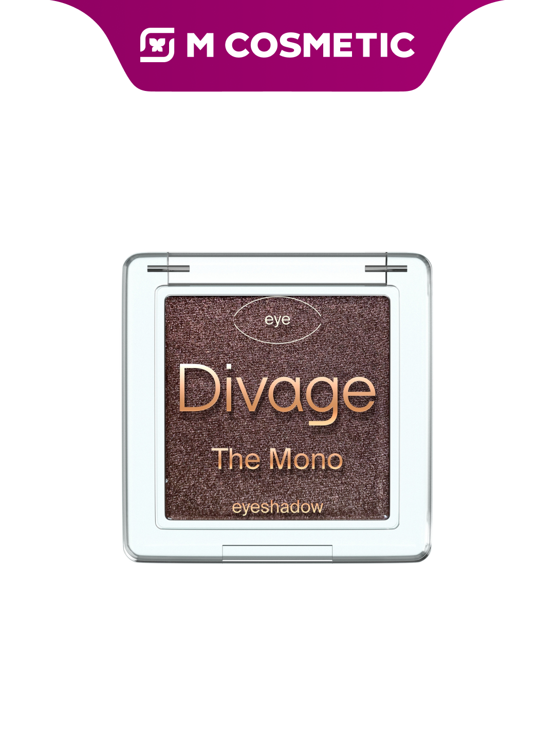 DIVAGE Тени для век The Mono, тон 05, темно-коричневый цвет, вес 4г