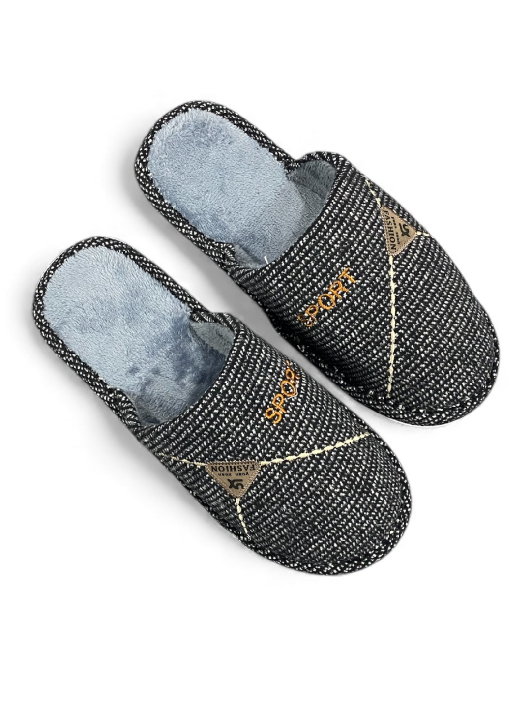 Тапочки Мужские тёплые домашние тапочки