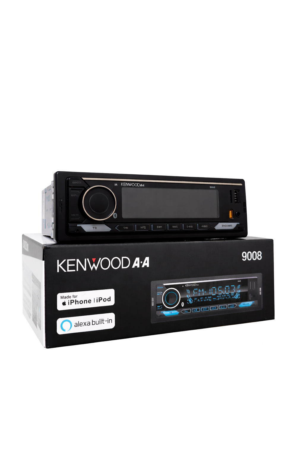 Автомагнитола Kenwood A: A 9008 Bluetooth (1DIN) (DUAL PHONE CONNECTION)