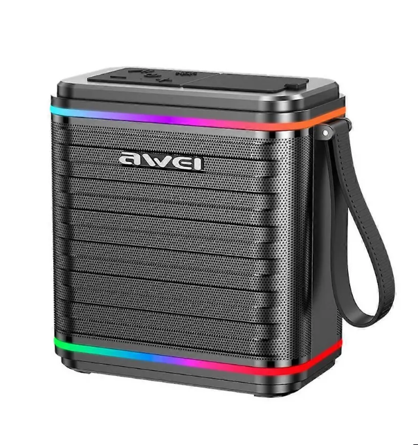 Портативная колонка Awei KA3, Bluetoth, AUX и TF поддержка, 15 W, черная