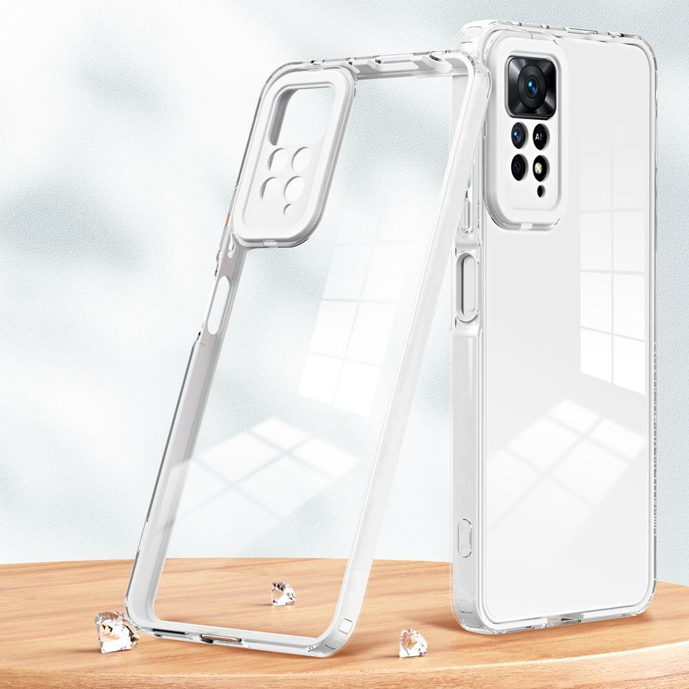 Чехол на Redmi Note 11 Pro, Pro Plus, 11E Pro, Note 12 Pro, 4G/5G GW, прозрачный, бесцвет, силиконовый, противоударный.