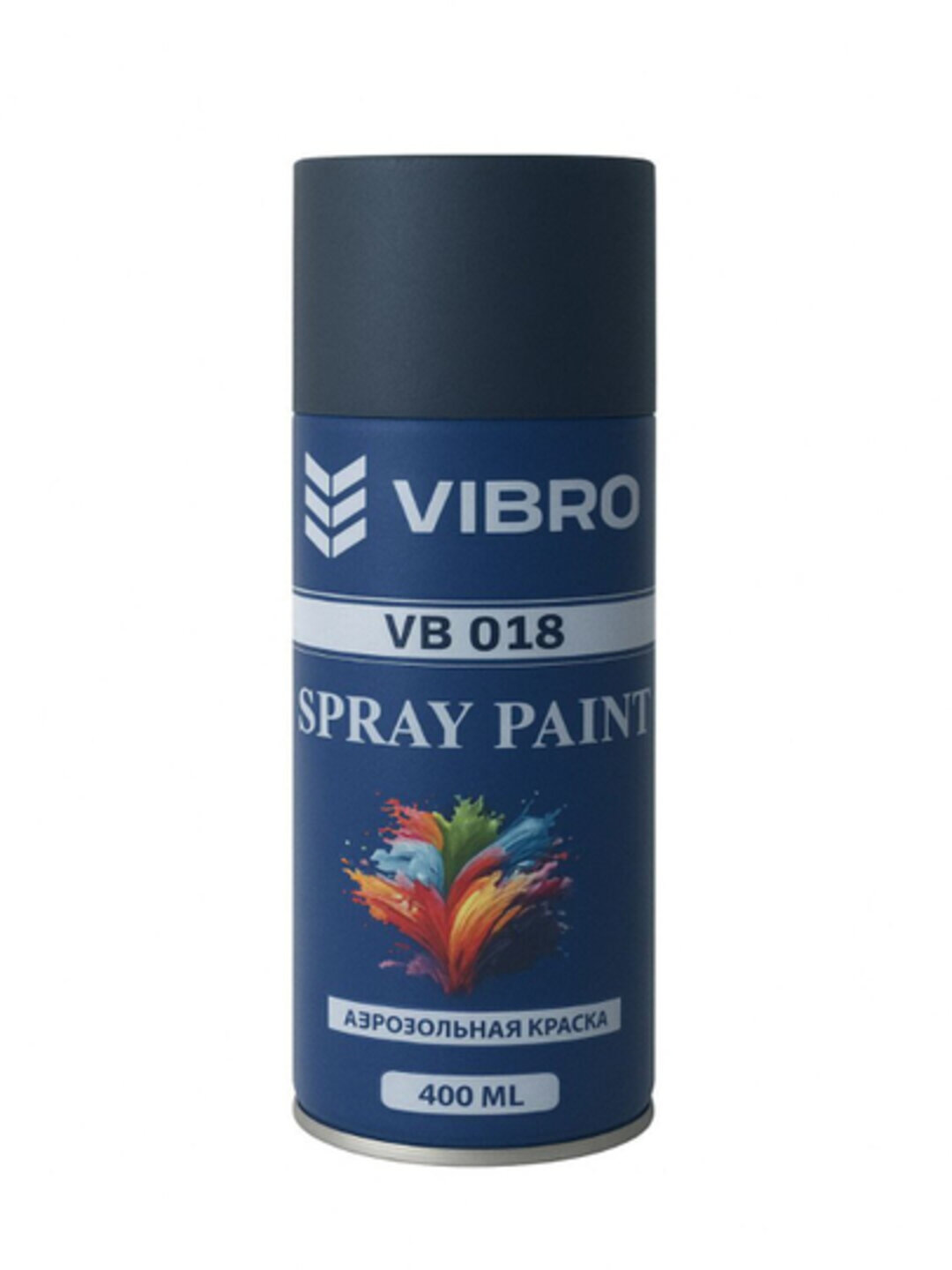 Аэрозольная краска Vibro, для балок, для ванн, для душевых, для каминов, для окон, Vibro Аэразоль 36 серый