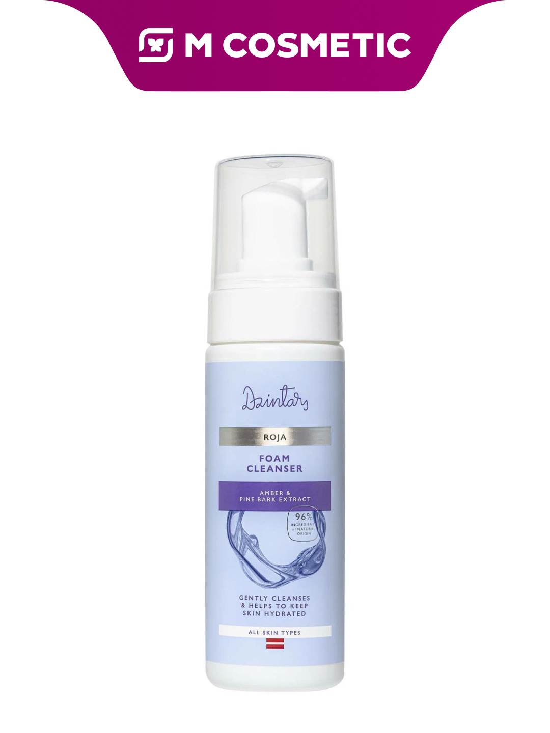 Пенка для умывания "Roja" Dzintars, для всех типов кожи, 150 мл