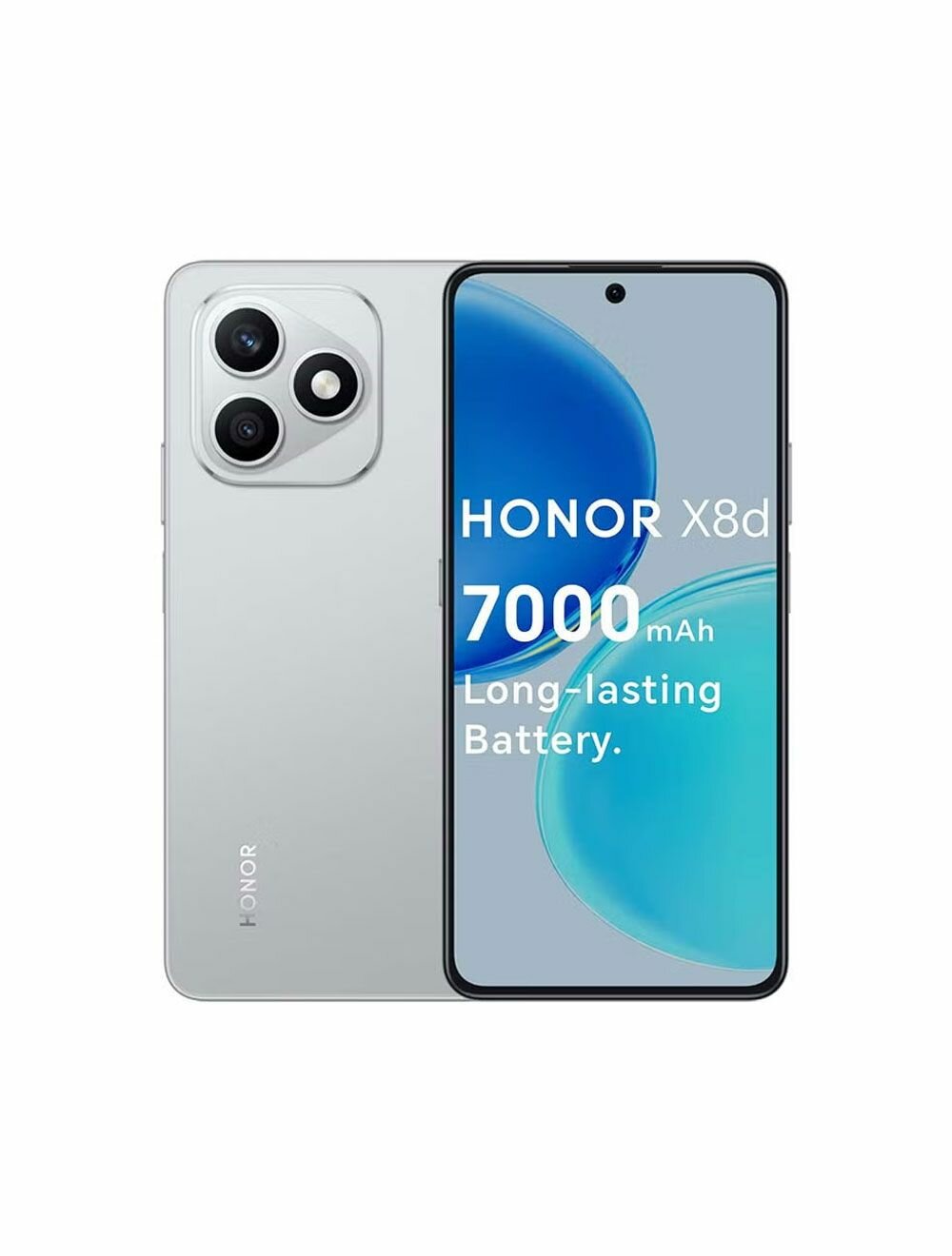 Смартфон Honor X8D,8ГБ/256ГБ, 120Гц, Velvet Gray + беспроводные наушники в подарок