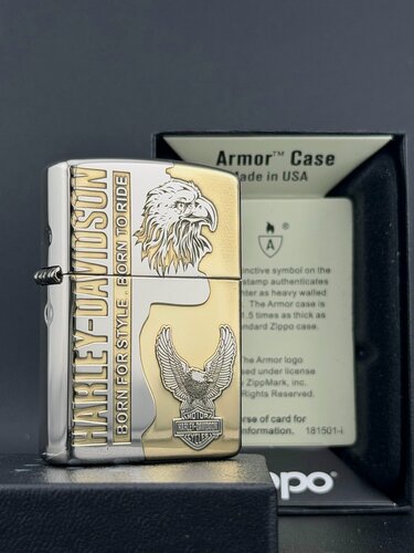 Изображение товара Бензиновая зажигалка Zippo Harley Davidson