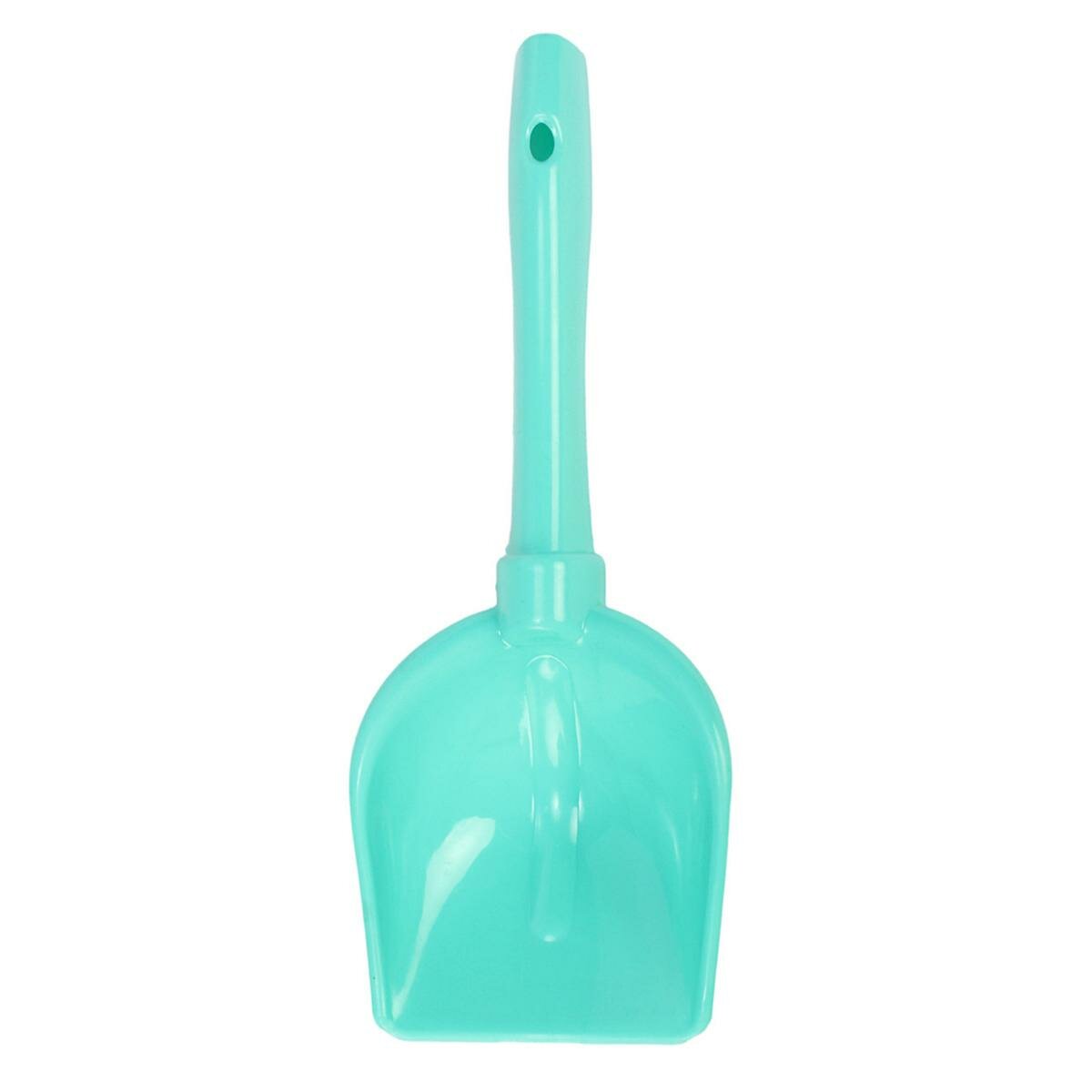 Совочек детский пластиковый, 23 см, безопасные края, 5 цветов для песка и творчества