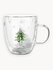 Кружка, 390 мл, стекло Б, Елка, Wind-decor
