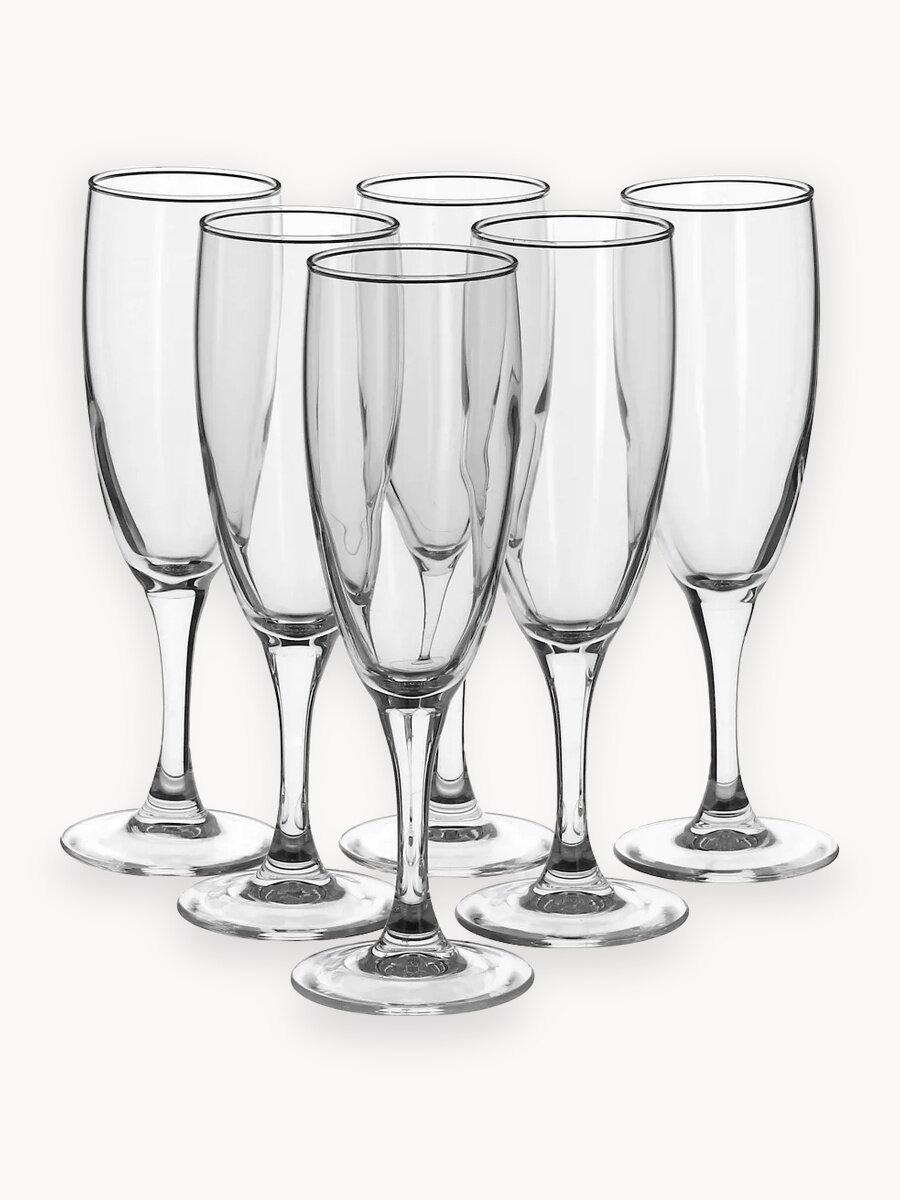 Набор фужеров для шампанского френч брассери 6шт 170мл, LUMINARC