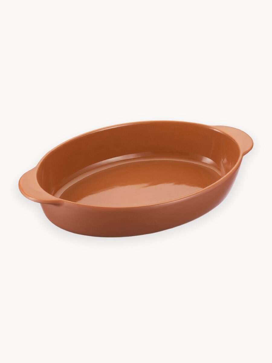Форма для запекания керамическая 1,8л Linea CERAMO Regent inox