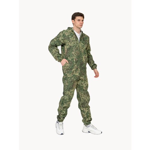 Костюм камуфлированный для рыбалки и активного отдыха ПромДизайн (куртка+брюки), 100% хлопок, 48-182RU