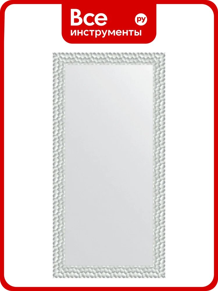 Зеркало EVOFORM в багетной раме - перламутровые дюны 89 mm (81x161 cm) 3921