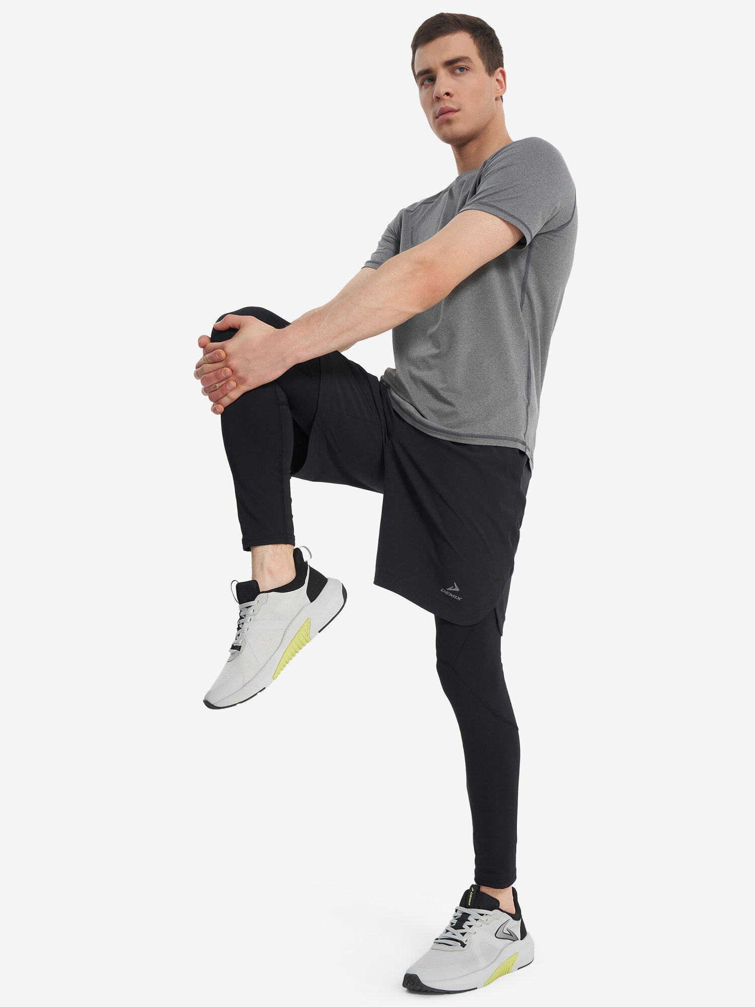 Шорты спортивные Demix, размер 48-50, черный — фото 1