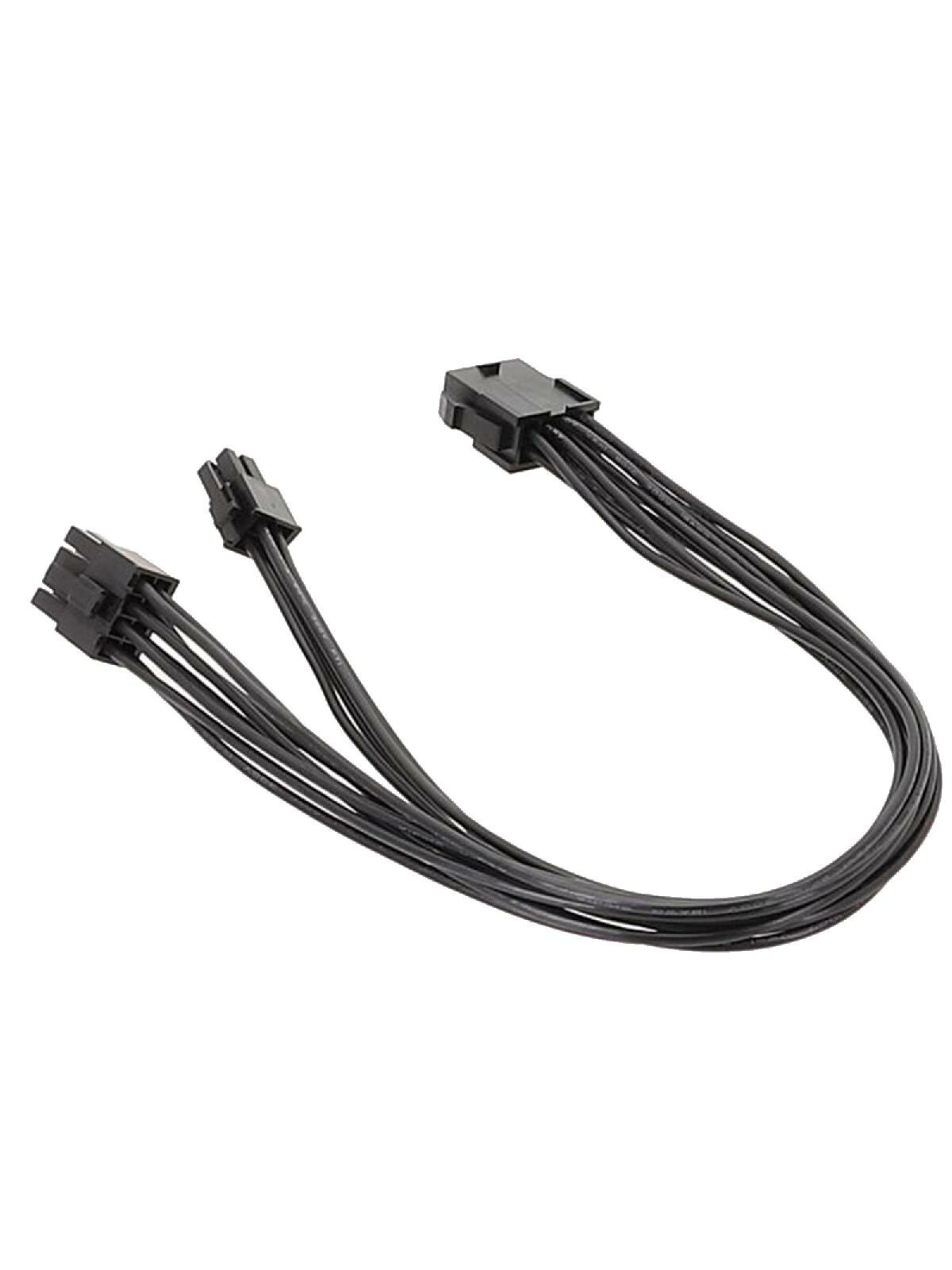 Efficient CPU PCIe 8Pin to 8+4Pin Adapter Converter Cable for Computer Mainboard Power Supply