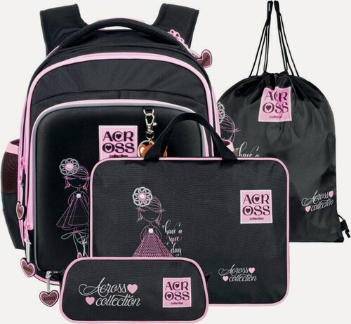 Изображение товара Рюкзак школьный с наполнением ACROSS 25-680-10