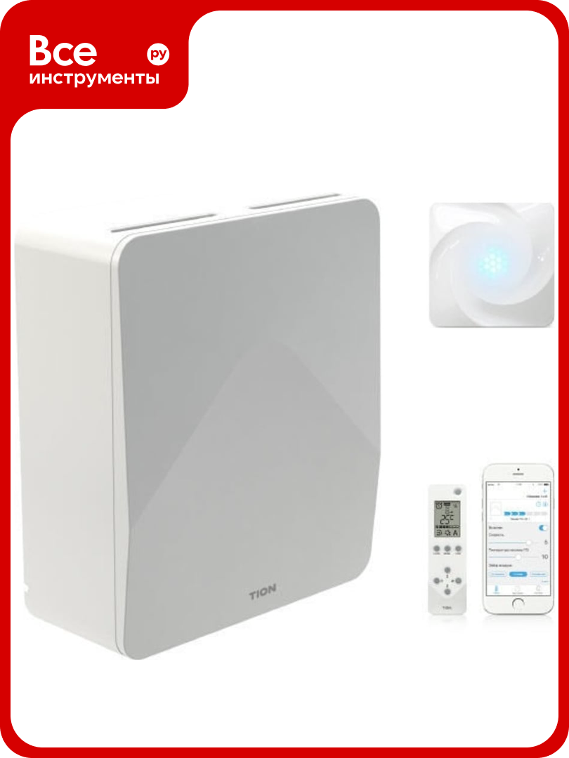 Приточный очиститель воздуха TION 4S Magic 00-10027943