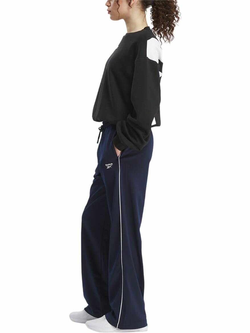 Брюки Reebok Identity Back Vector Tricot Track Pants, размер L, синий — фото 1