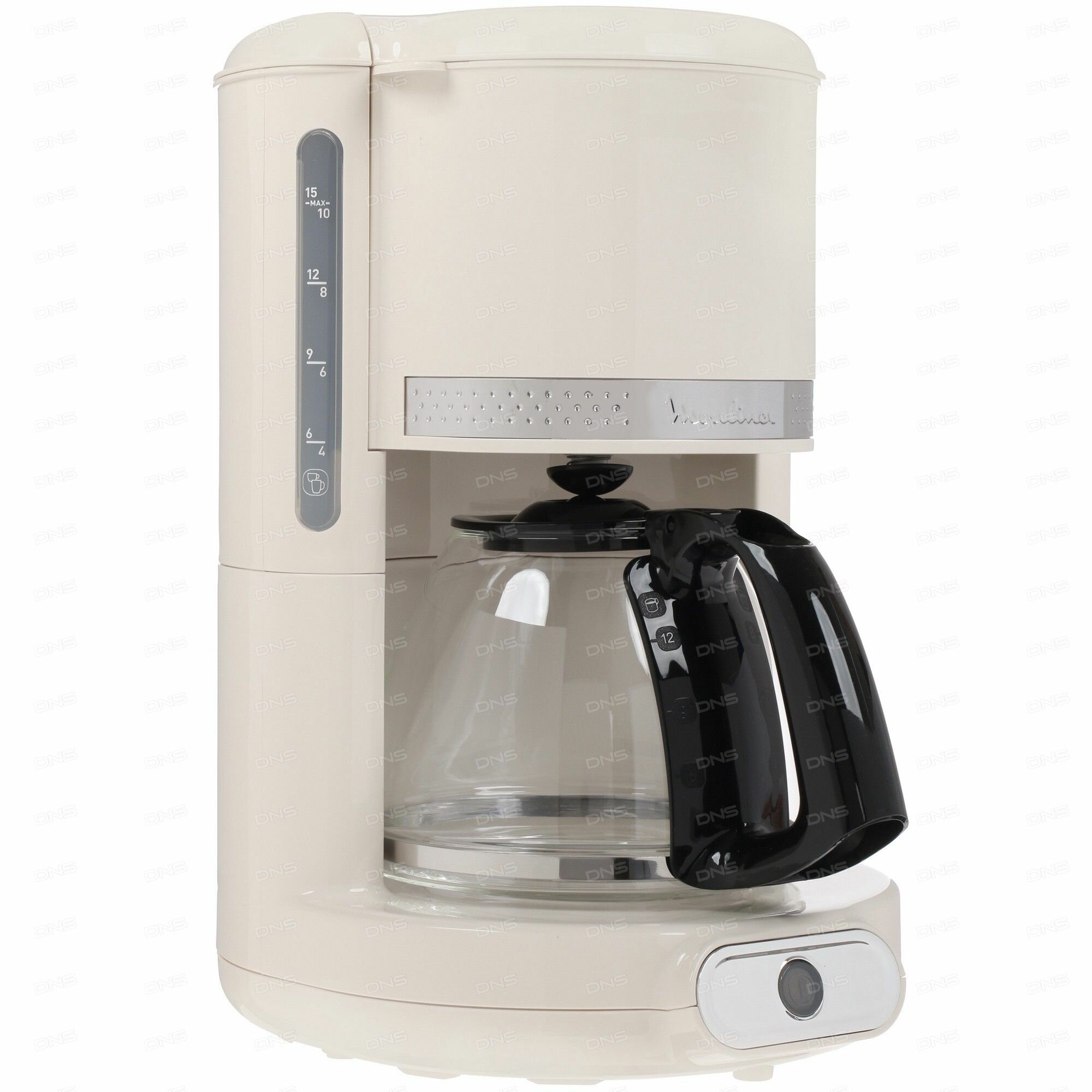 Кофеварка Moulinex FG385A30 15 порций плита автоподогрева бежевая